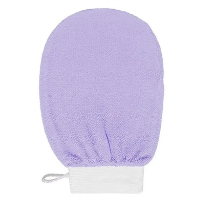 Guante de baño para limpieza corporal, esponja para ducha, guante exfoliante, guante de masaje facial, guante desmaquillante para baño y ducha.