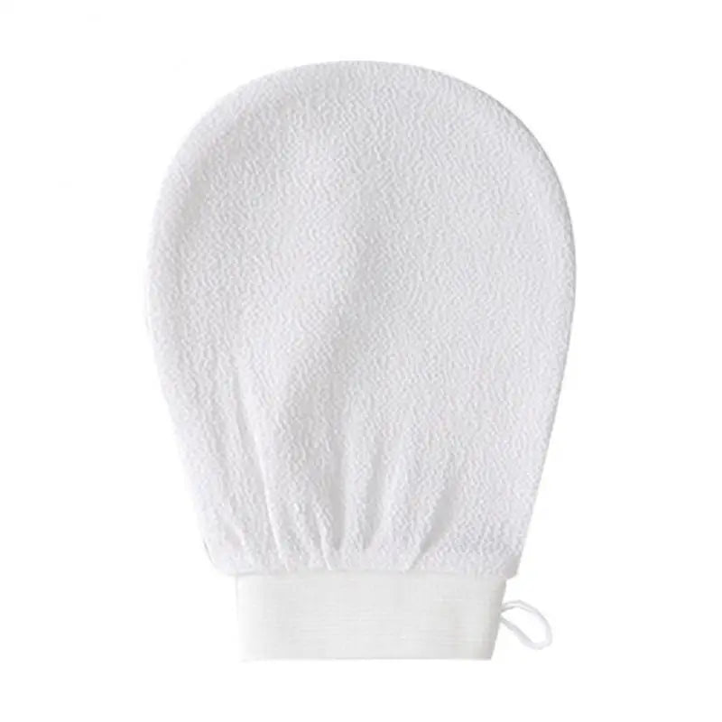 Guante de baño para limpieza corporal, esponja para ducha, guante exfoliante, guante de masaje facial, guante desmaquillante para baño y ducha.