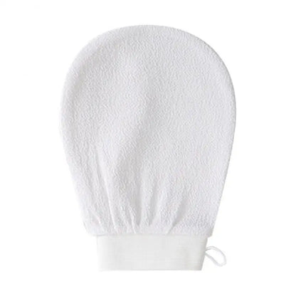 Guante de baño para limpieza corporal, esponja para ducha, guante exfoliante, guante de masaje facial, guante desmaquillante para baño y ducha.