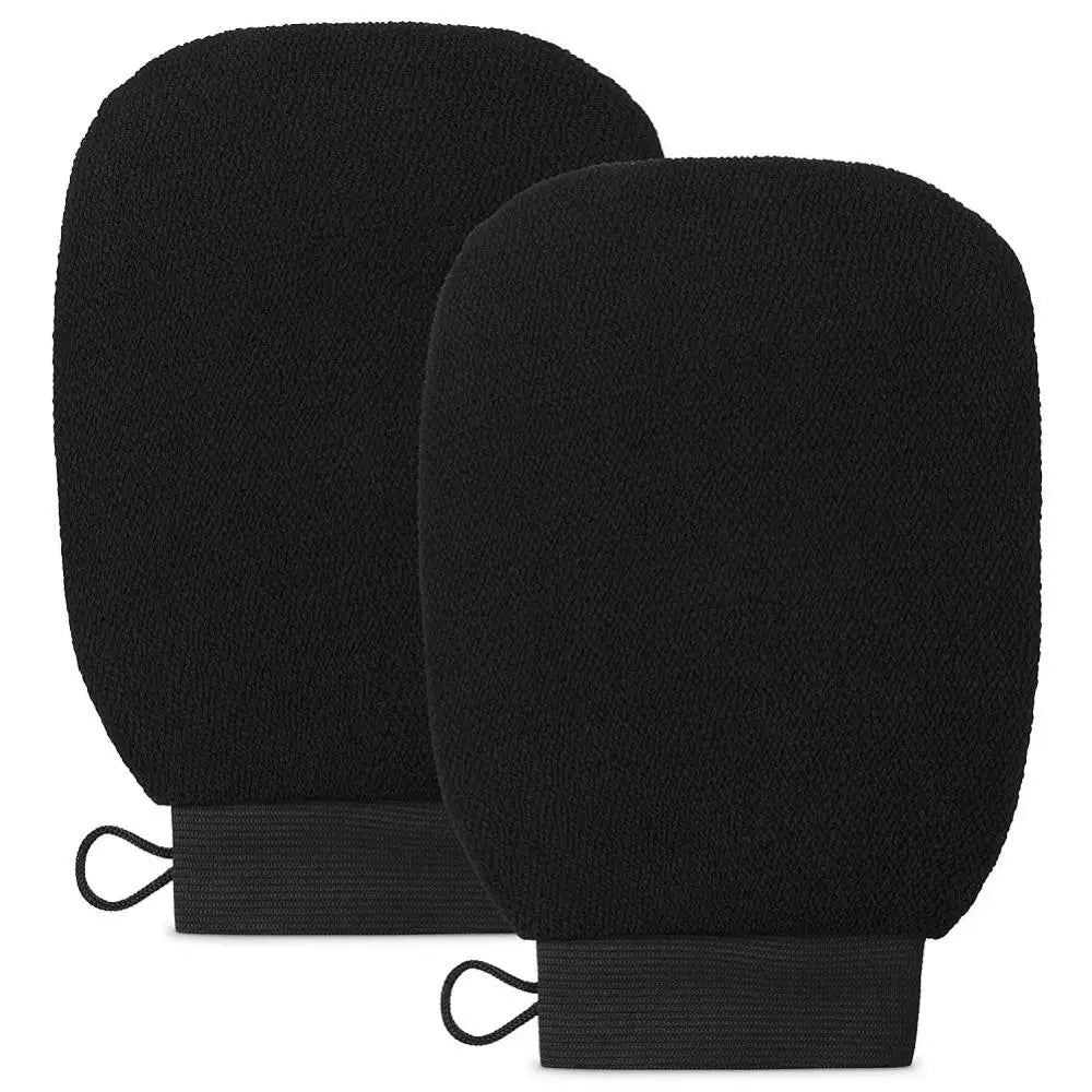 Guante de baño para limpieza corporal, esponja para ducha, guante exfoliante, guante de masaje facial, guante desmaquillante para baño y ducha.