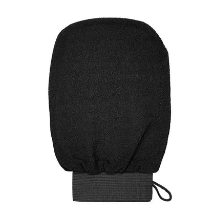 Guante de baño para limpieza corporal, esponja para ducha, guante exfoliante, guante de masaje facial, guante desmaquillante para baño y ducha.